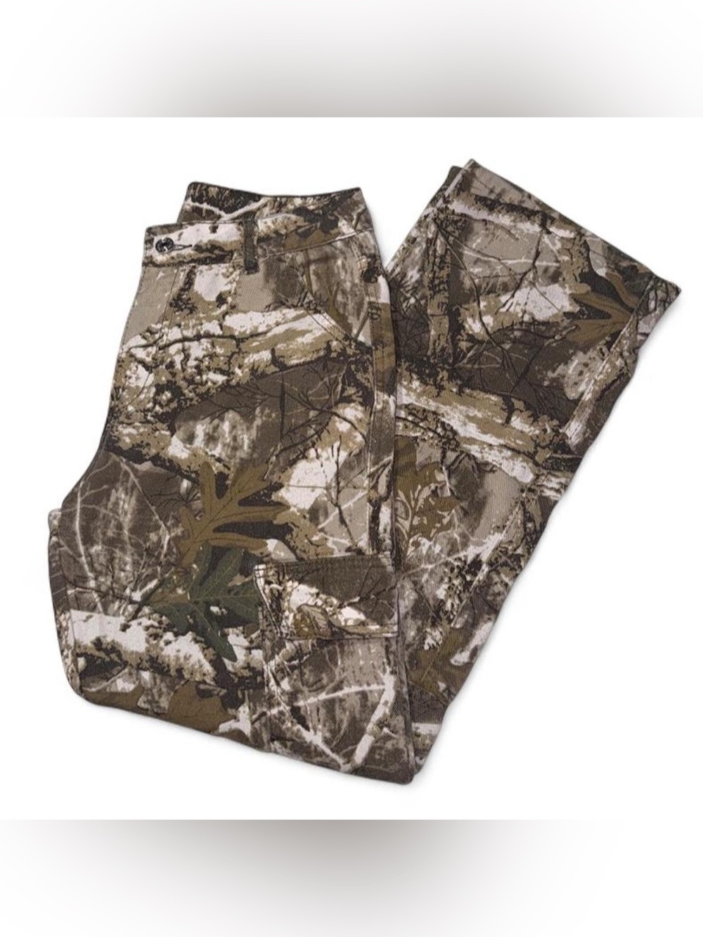 Women’s Camo Utility Pants in Brown/Green
